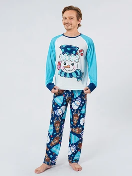 Gloomia/ Рождественские пижамы для семьи с рождественскими принтами, Пижамные комплекты для Взрослых и детей, Праздничный Рождественский комплект Пижам для маленьких Собак