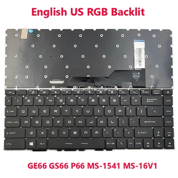 Американская Клавиатура с RGB Подсветкой Для MSI GE66 GP66 GS66 WS66 GE66 Raider 10SGS 10SGS 10SFS 10SF 10SE 10UH 10UG 10UE 11UH 11UG Английский