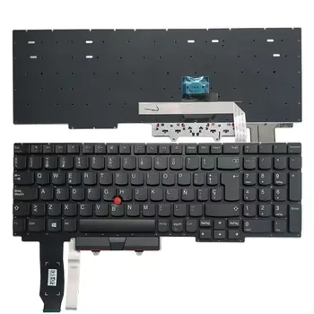 Новая Латиноамериканская/испанская клавиатура для ноутбука Lenovo Thinkpad E15 Gen 2 Gen 1 (Тип 20T8 20T9 20TD 20TE) с раскладкой LA/SP с подсветкой