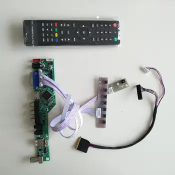 Телевизор USB LED LCD AV VGA аудио плата контроллера драйвер дисплея Для LP125WH2-SLD1 12,5 