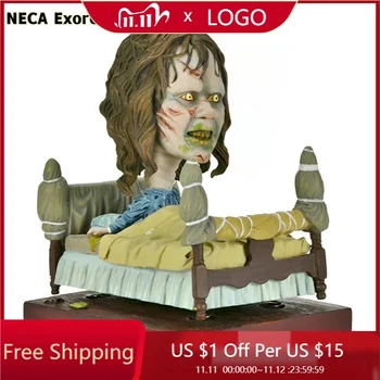 Spot Neca Exorcist Regan 7-дюймовая статуэтка ручной работы из ПВХ, игрушка-качалка, Кукла, Украшение, подарок на Хэллоуин