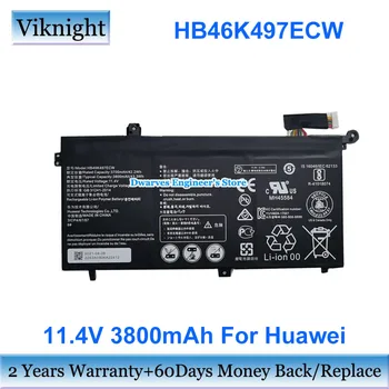 Подлинный Аккумулятор 11,4 V 3800mAh 43.3Wh HB46K497ECW для Huawei MateBook D 2018i5 53010BAJ Di58G128G PL-W19/W29 MRC-W00/W50/W60/W70