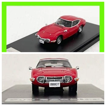 ЖК-дисплей 1/64 2000GT Красная литая под давлением модель автомобиля Коллекция, ограниченная серия, игрушечный автомобиль для хобби