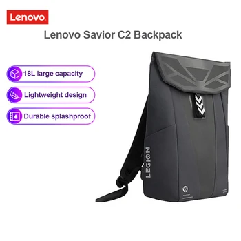 Многофункциональный рюкзак Lenovo Savior C2 для 16-дюймовых ноутбуков, Рюкзаки с защитой от брызг, 18-литровая сумка на плечо Большой емкости, Уличная