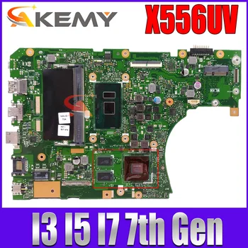 X556UV Материнская плата Для ASUS A556U X556UQ X556URK X556UJ X556UQK X556UF X556U Материнская плата ноутбука I3 I5 I7 GT930M GT940M 930MX 940MX