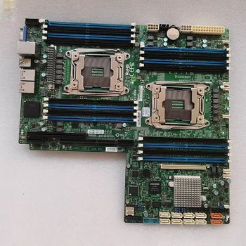 Для Supermicro Для X10DRW-I Оригинальная Серверная материнская плата 2011 Поддержка DDR4 E5 2600 V3 V4 CPU Идеальный Тест Хорошего Качества