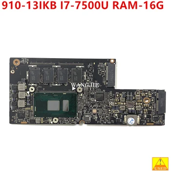 Используется Материнская плата FRU: 5B20M35011 для Lenovo Yoga 910 910-13IKB Материнская плата ноутбука CYG50 NM-A901 с SR2ZV I7-7500U RAM-16G