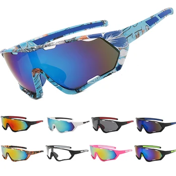 Очки для верховой езды, Велосипедные солнцезащитные очки UV400, Спортивные очки, Велосипедные очки для горных велосипедов, мужские и женские солнцезащитные очки, дорожные очки