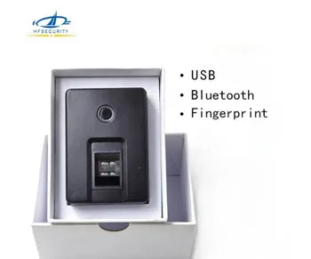 Самый дешевый HF4000plus Бесплатный SDK Беспроводной Bluetooth Оптический датчик Обнаружения пальцев в режиме реального времени Сканер отпечатков пальцев для телекоммуникаций