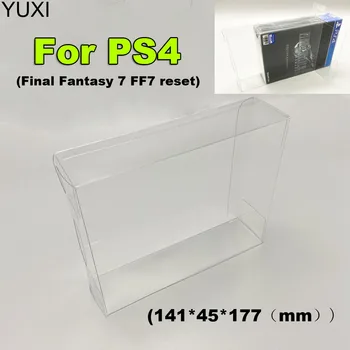 YUXI 1 шт., прозрачная коробка-дисплей для PS4 Final Fantasy 7 FF7 Reset Edition, Роскошная железная коробка, коллекционный чехол с ограниченным тиражом
