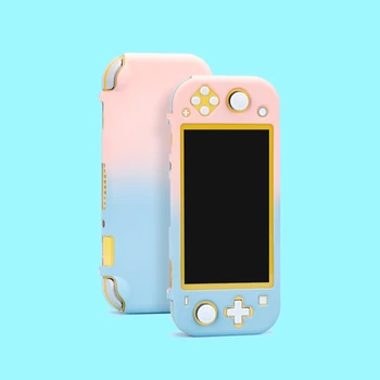 Мягкий чехол из материала TPU для Nintendo Switch Lite, удобный градиентный цвет для NS Lite, переносная крышка в виде ракушки