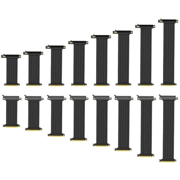 Полноскоростной кабель PCIE X16 Riser Удлинитель видеокарты для GPU Vertical P9JB