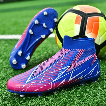 Футбольный ботинок Месси Спортивная обувь Футбольные кроссовки Crampon Футбольные детские футбольные бутсы Профессиональные футбольные бутсы