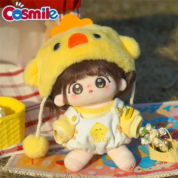 Cosmile Kpop без атрибутов клетчатый костюм с авокадо для девочек, плюшевая кукла 20 см, игрушка, одежда, костюм для косплея, C Rua