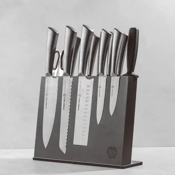 Столовые приборы Schmidt Brothers, 14 шт., элитная серия, кованый набор ножей премиум-класса из немецкой нержавеющей стали, набор кухонных ножей