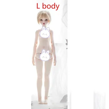 Новый 1/4 BJD Кукольный Корпус Материал Смолы DIY Girl Doll Body Без Макияжа Кукольный Корпус Для 1/4 BJD Куклы