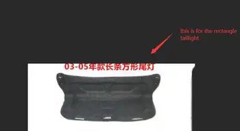 Автомобильный стайлинг, звуконепроницаемый хлопковый коврик для багажника, наклейка, защита, 1 шт./компл. для Honda Accord 2003 2004 2005 2006 2007
