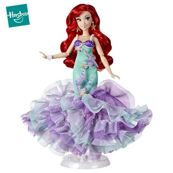 11-дюймовая оригинальная кукла Ариэль серии Hasbro Disney Princess Style с аксессуарами Модные коллекционные игрушки для девочки Подарок Baby Boneca