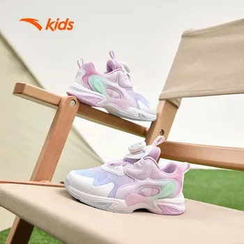 Детские кроссовки, Женская Детская обувь 2023, Новая весенняя Сетчатая Дышащая Повседневная обувь для кампуса