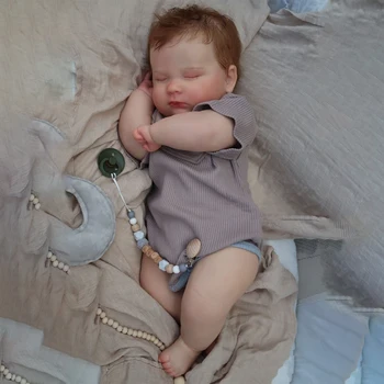 Кукла Реборн для новорожденного 24-дюймовый комплект reborn bebe reborn corpo de silicone inteiro Muñecas Спящая Бебе Бесплатная Доставка