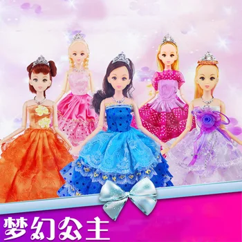 30 см 1pcfantasy Princess Doll Fashion Bar Bie Doll Высококачественная Пластиковая фигурка Для девочек Brinquedo 30 см