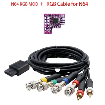 Для игровой консоли N64 NTSC Модуль RGB Микросхема Для Совместимого модуля вывода N64 NTSC с RGB N64 RGB MOD Игровые Аксессуары