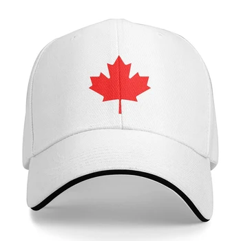 Бейсболка с флагом Канады Унисекс Подходит для мужчин и женщин, Регулируемая шляпа для Папы, кепка для сэндвича