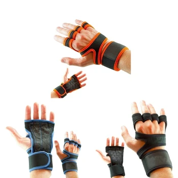 Подтягивающие накладки с 4 петлями для пальцев, защищающие от пота; перчатки для занятий художественной гимнастикой и пауэрлифтингом; перчатки для тренажерного зала