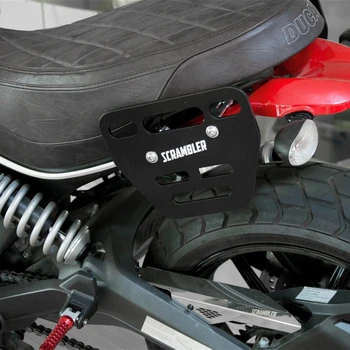 Для Ducati Scrambler 620 800 Classic 2015 2016 2017 2018 2019 2020 2021 Боковая Стойка для Багажа Седельная Сумка Держатель Монтажного Кронштейна