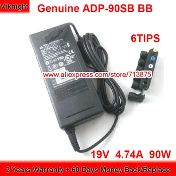 Оригинальный адаптер переменного тока ADP-90SB BB 19V 4.74A 90W Зарядное устройство для Delta A8 F8 с 6 наконечниками питания