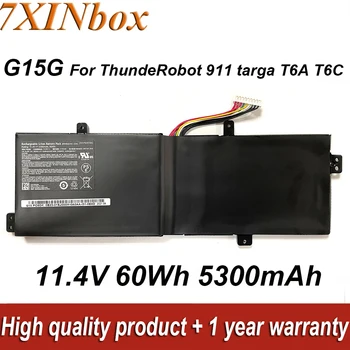 7XINbox G15G 11,4 V 60Wh 5300 mAh Аккумулятор для ноутбука Thunderobot 911 Targa T6c T6b T5TB T6a T6d Для Machenike F117-si2 F117-si3