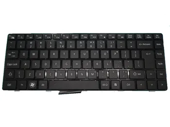 Клавиатура для ноутбука Haier 7G-5U 7G-5H 14.1 США С рамкой Черного цвета