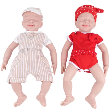 IVITA WG1582 17,71 дюйма 3,2 кг 100% Силиконовая Кукла-Реборн Реалистичные Детские Игрушки Мягкие Реалистичные Куклы-новорожденные для Детского Подарка