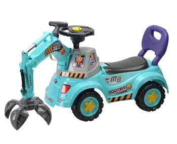 4-колесный самокат, многофункциональное детское инженерное транспортное средство, имитация сценария детского крана, захват игрушки-куклы
