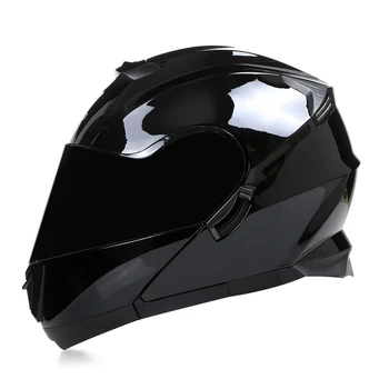 Новый Полнолицевой Casco Moto Крутой Шлем для мотокросса в горошек, Мотоциклетный шлем с Откидной Крышкой, Защитный Шлем для Мужчин и Женщин M-XL