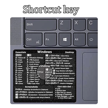 Наклейка на клавиатуру быстрого доступа для Macbook Air Pro Retina Touch bar 11 12 13 14 15 16 дюймов, комбинация клавиш для Lenovo Dell Acer Asus