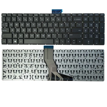 Клавиатура для ноутбука HP 15-BS 15-CD 15-BS015DX 15-bs573tx 15-bs007tx TPN-C129 925008-001 PK132043A00 черная с подставкой для рук Сверху