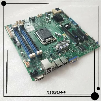 Для серверной материнской платы Supermicro X10SLM-F microATX 1150 Intel C222 Поддержка E3-1200 v3/v4 DDR3 PCI-E 3.0 100% Протестировано Быстрая доставка