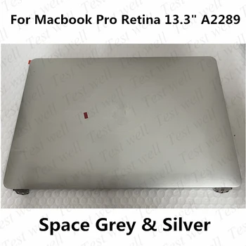 Совершенно Новый Серый Серебристый A2289 ЖК-дисплей в Сборе для Macbook Pro Retina 13,3 