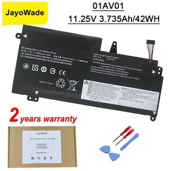 JayoWade Новый 01AV435 01AV436 SB10K97593 Аккумулятор для ноутбука Lenovo THINKPAD 13 GEN 2 20J1 S2 20GKS06300 11,4 V 42WH 01AV435
