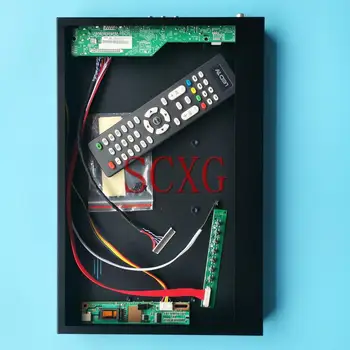 Металлический Корпус + Плата аналогового драйвера телевизора Подходит для N154Z1 N154Z3 QD15AL01 VGA AV USB HDMI-Совместимый 1CCFL DIY Kit 15,4 