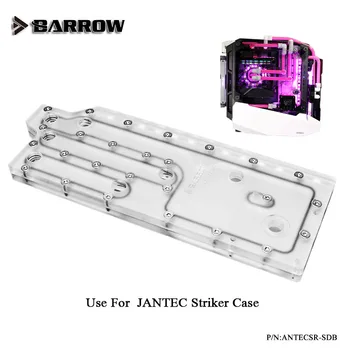 Акриловая доска Barrow в качестве распределительных пластин для водяных каналов используется для корпуса компьютера ANTEC Striker для обоих процессоров GPU Block 5V Waterway