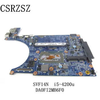 Для ноутбука Sony SVF14N материнская плата с процессором i5-4200u DA0FI2MB6F0 Полностью протестирована