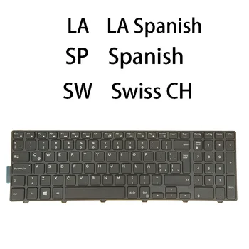 LA Испанская Швейцарская Венгерская клавиатура для Dell Inspiron 17-5000 5755 5758 5759 15-7000 7557 7559 Latitude 3550 3560 3570 3580 3588