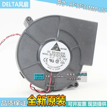 Delta Electronics BFB1012VH DC 12V 2.7A 97x97x33 мм 2-проводной серверный вентилятор охлаждения