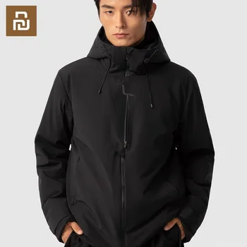 Оригинальный Youpin Интеллектуальный Контроль Температуры, Хлопковая одежда с подогревом, Мужские зимние теплые пальто, тепловые куртки с электрическим подогревом
