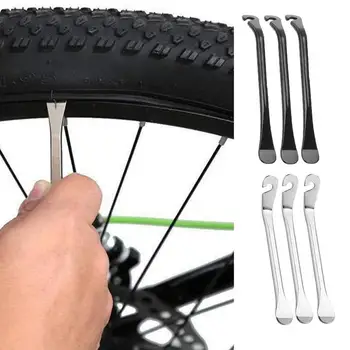 Ложка для шин 3шт Рычаги для шин Для Велосипеда Комплект для ремонта шин для складного Велосипеда MTB Горный Велосипед
