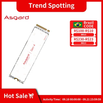 Твердотельный накопитель Asgard M.2 SSD NVME PCIe AN4 + 512 ГБ 1 ТБ 2 ТБ Твердотельный накопитель 2280 Внутренний Жесткий диск для Кэша ноутбука