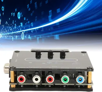 Конвертер RGBS VGA SCART В YPBPR-транскодер RGBS в Компонентный преобразователь Разницы цветов для консоли MD/Saturn/Dreamcast/SFC