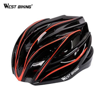 WEST BIKING Велосипедный Шлем Легкий 54-62 см Дышащий Цельнолитый Вместительный Велосипедный Шлем Спорт на открытом Воздухе MTB Велосипедный Шлем